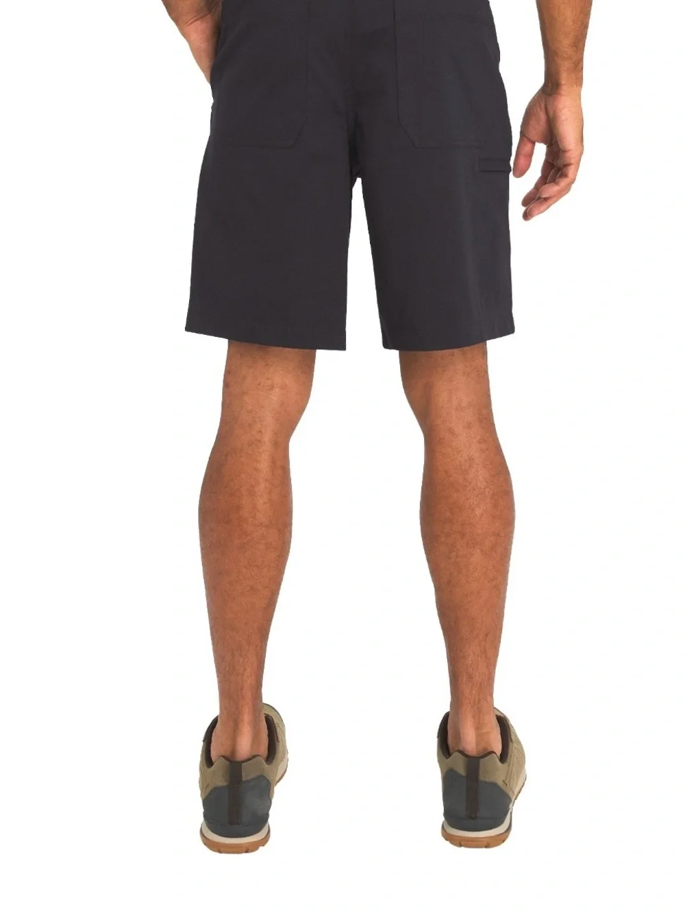 Wrangler Men's Black Flat-Front Performance Utility Shorts NWT Flex Waistband